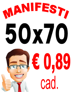 Manifesti 50x70