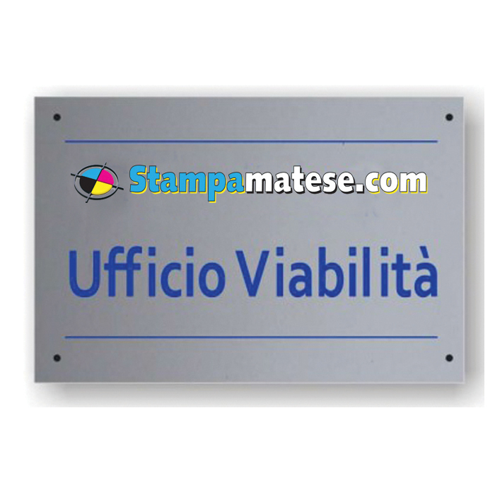 Targa in plexiglass 30x21 - immagine 4