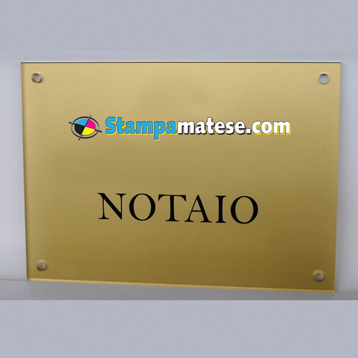 Targa in plexiglass 30x21 - immagine 2
