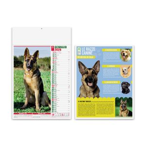 Calendario PA108 CANI E GATTI - con testata Personalizzata