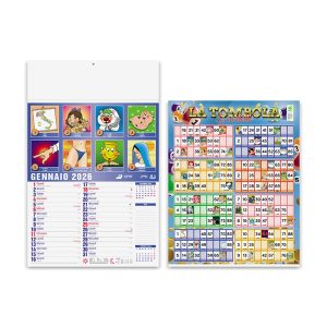 Calendario PA114 CABALA - con testata Personalizzata